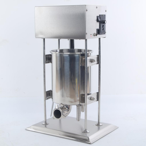 Machine à farcir les saucisses électrique en acier inoxydable de haute qualité 10L, machine à injection - Product Image 1