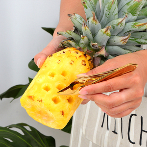 Utensilio de cocina multifunción para frutas y verduras, removedor de núcleo, pelador de Ojos de piña de acero inoxidable - Product Image 3