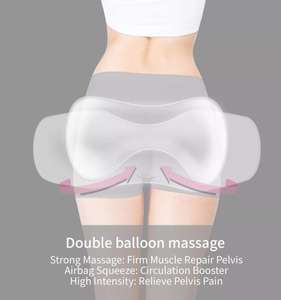 <span class=keywords><strong>Pelvis</strong></span> de doble uso Reparación y alivio de problemas ginecológicos Caderas Levantamiento de glúteos Entrenador de cadera Masajeador de aire Cintura Caderas Masajeador de aire - Product Image 4