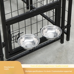 Üretici Özel Gümüş Kaplamalı Oxford Kumaş Tenteli Büyük Köpek Kafesi Üretim Çiti <span class=keywords><strong>A</strong></span>çık Hava <span class=keywords><strong>A</strong></span>ğır Hizmet Tipi Evcil Hayvan Kafesi - Product Image 4