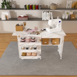 <span class=keywords><strong>Table</strong></span> à manger <span class=keywords><strong>pliante</strong></span>, <span class=keywords><strong>table</strong></span> pour machine à coudre, étagère de rangement de cuisine avec étagères, <span class=keywords><strong>table</strong></span> à roulettes pour machine à coudre pour appartements - Product Image 1