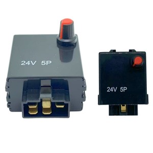 Relé Intermitente para Automóvil Yu Zhou, 24V, 5P, Contacto Plateado, Plástico, para Reemplazo y Reparación - Product Image 3