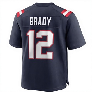 Wholesale Personalized Patriots Football Jersey Diggs #8 Judon #9 <strong>Zappe</strong> #4 Authentic Team Uniforms QuickDry Rugby Jersey Apparel - Product Image 1
