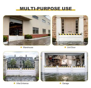 Barrières anti-inondation en alliage d'aluminium détachables de haute qualité, panneaux de contrôle des inondations, assemblage rapide - Product Image 5