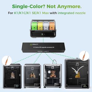 Kit de Actualización CFS de la Serie Creality K1, Filamento de Plástico, Accesorio de Impresión Multicolor para K1, K1C, K1 SE, K1 Max - Product Image 1