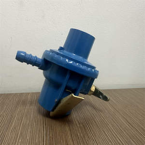 Régulateur de gaz GPL à <span class=keywords><strong>double</strong></span> clip sud-américain, entrée 35 mm, <span class=keywords><strong>sortie</strong></span> 3/8 pouces, vente chaude, directement de l'usine, accessoires de gaz - Product Image 2