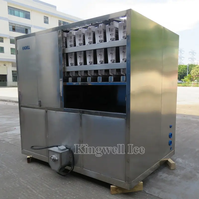 Ice Business Plant Ice Cube Maker Machine 3000 kg Per Day With High Profit