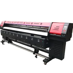 Mesin cetak Myjet 1.8m, printer format besar ramah lingkungan dengan I3200 XP600 DX7 DX5 printhead otomatis flex