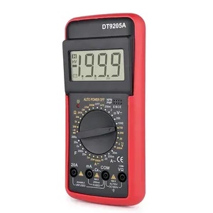 Multimeter Digital DT9205 Professional Electrician Tools AC DC Voltmeter Diode Continuity Capacitor Transistor Tester Multimetro