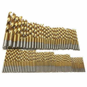 Metric Jobbers Length <b>Drill</b> <b>Bits</b> 105pcs TiCN Coated Hex Shank For Steel Drilling - Product Image 2