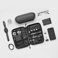 Grande trousse de rangement électronique de voyage pour accessoires technologiques, rangement de câbles, batterie externe, cartes SD, sac de rangement de voyage