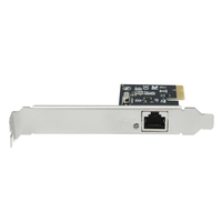 Tarjeta de red PCIe de 1 puerto de alto rendimiento, adaptador de red Gigabit de 10/100/1000M, tarjeta Lan PCI-E, conjunto de chips Realtek 8111H