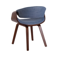 Accoudoir de chaise d'appoint moderne en bois massif pour salle d'attente VIP Salon de loisirs Salle à manger Hôtel Meubles de maison pour appartements