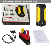 Batterie de secours 12V pour voiture Jumper Starter 8000mAh 600A Peak Current pour toutes les voitures