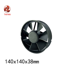 [Offre Spéciale] <span class=keywords><strong>Ventilateur</strong></span> Axial Industriel Réversible 140*38mm 140MM à <span class=keywords><strong>Flux</strong></span> <span class=keywords><strong>d</strong></span>'<span class=keywords><strong>Air</strong></span> Stable avec DC & PWM FG 12V 24V 48V Prise en Charge OEM - Product Image 1