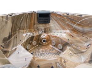 Moda puesta de sol 5 personas bañeras de <span class=keywords><strong>Spa</strong></span> al aire libre EE. UU. Balboa bañera de hidromasaje <span class=keywords><strong>Spa</strong></span> exterior Whirlpool masaje Jets esquí sobre el suelo piscina - Product Image 4