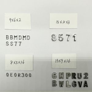 LEAD Letter/số phụ kiện của xách tay X-Ray dò khuyết tật - Product Image 2