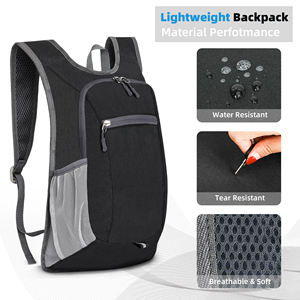 Sac à dos de voyage léger et pliable, résistant à l'eau, pour le camping, la randonnée et les aventures, pour hommes et femmes - Product Image 4