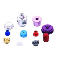 Aksesoris Gitar Aluminium Anodized Berkualitas Tinggi Hasil Mesin CNC Tuner Pengunci Gitar Berbagai Warna