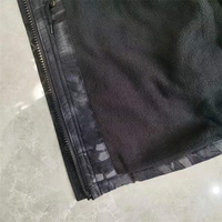Veste chaude pour hommes en plein air pour la randonnée hiver veste en python noir tactique G8 veste polaire camouflage