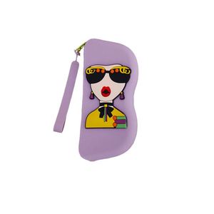 Silicone Storage Bag,Silicone <b>Glasses</b> <b>Case</b>, Portable Sunglasses Storage Pouch, Travel Eyewear Organizer <b>for</b> Outdoor Trips - Product Image 4