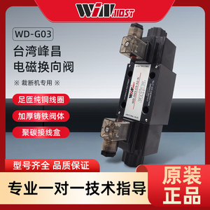 วาล์วควบคุมทิศทางแม่เหล็กไฟฟ้าวินโมสท์ WD-G03 สำหรับเครื่องตัดโดยเฉพาะ - Product Image 5