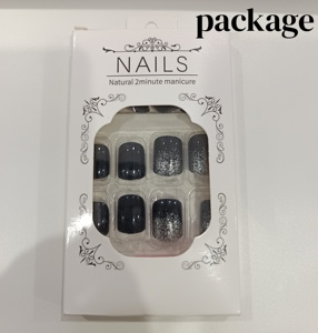 <span class=keywords><strong>Ongles</strong></span> press-on de Noël avec ruban adhésif en gelée, sans dommage pour les <span class=keywords><strong>ongles</strong></span>, retrait facile, motifs de Noël, vente en gros - Product Image 6