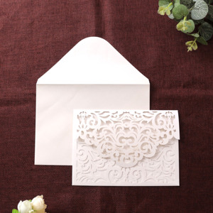 Tarjeta láser <span class=keywords><strong>de</strong></span> boda elegante, distribuidor <span class=keywords><strong>de</strong></span> tarjetas <span class=keywords><strong>de</strong></span> cumpleaños, precio al por mayor - Product Image 2