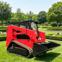 Chargeuse sur chenilles Yuanxing Earth Moving TS100 100HP, chargeuse compacte robuste avec accessoires