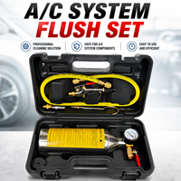 Outil de nettoyage des conduits de climatisation de voiture, kit de pistolet à air pneumatique