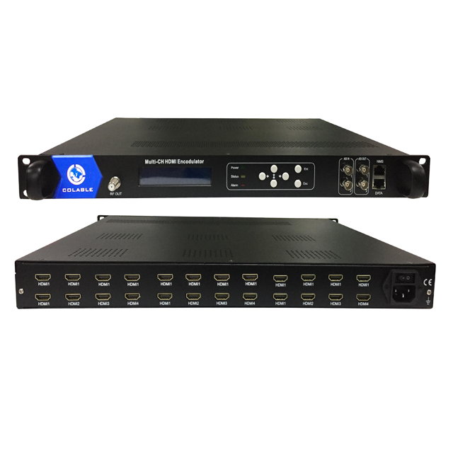 Multi Channel H.264 Encoding 1080p Digital Rf Encoder Modulator with Dvb-c Isdb-t Dvb-t Atsc Modulation Encoder Modulator