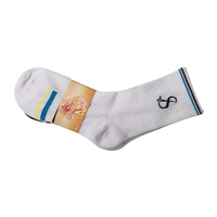 Chaussettes de sport tricotées avec logo personnalisé pour femmes, élégantes, de couleur rouge, longueur de l'équipage, design excellent pour une utilisation toute l'année en hiver
