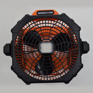 Ventilador portátil para acampar Ventilador con batería alimentado por USB de escritorio de 7800mAh con luces LED - Product Image 4