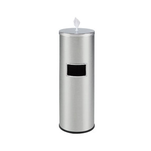 Sàn thép không gỉ đứng ướt lau Dispenser với bin cửa với thùng rác có thể khăn giấy Dispenser - Product Image 2