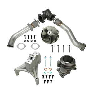 Tuyau d'échappement en acier inoxydable DP29744 pour 7.3L 99.5-03 Turbo Pedestal Ebp Valve Delete U - Product Image 4