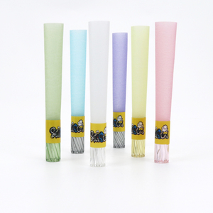 Brand Band Custom New Spiral 7-Hole Glass Filter Tip <b>Wraps</b> Cigarette <b>Rolling</b> Paper 84mm Pre-Made <b>Rolled</b> Cones Smoking Tubes - Product Image 1