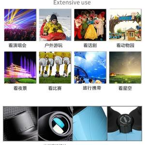 Jumelles pour enfants 8x25, compactes, portables, haute définition, pour l'exploration de la nature, de 8 à 13 ans, en plastique - Product Image 3