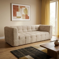 Vakuumverpacktes Möbelset: Moderne Modulare Schaumstoff-Sofagarnitur – Luxuriöses Wohnzimmer-Sofa, Komprimiert als Rolle