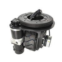 Roue de traction à moteur DC MDBOT, ensemble de roue de direction horizontale à entraînement électrique pour AGV avec design moleté
