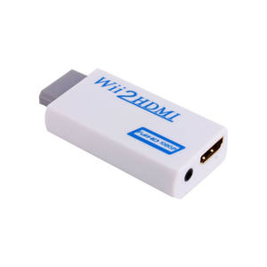 Convertidor <span class=keywords><strong>Wii2HDMI</strong></span> Full HD 1080P para PC, Monitor HDTV, Pantalla, Blanco y Negro - Product Image 5