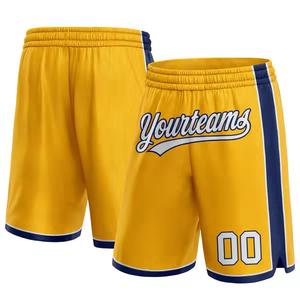 Hochwertige benutzer definierte Polyester Basketball Shorts Plus Size für Kinder Basketball Kleidung-Blank Basketball Shorts - Product Image 1
