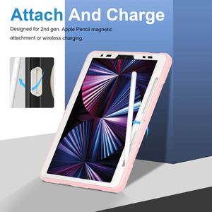 [Nhà máy sản xuất OEM] màu hồng tùy chỉnh thả bằng chứng Heavy Duty trường hợp máy tính bảng cho <span class=keywords><strong>iPad</strong></span> Pro 11 và <span class=keywords><strong>iPad</strong></span> không khí 4 5 10.9 inch trường hợp bìa - Product Image 5