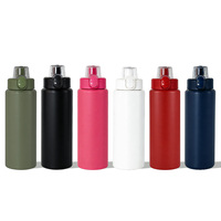 Bouteille d'eau à infuseur de fruits personnalisée avec logo, 25 oz, en acier inoxydable, bouteille de sport à infusion de fruits, gourde isotherme à double paroi sous vide