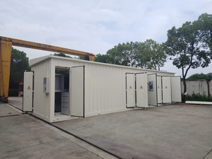 สถานีไฟฟ้าสำเร็จรูปกลางแจ้งขนาดกะทัดรัด ได้รับการรับรองมาตรฐาน CE แรงดัน 6kV-35kV กระแส 630A-2000A พร้อมชุดสวิตช์เกียร์และหม้อแปลงไฟฟ้า - Product Image 1