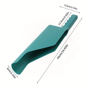 Pala de Limpieza de Canaletas Verde, Herramienta Manual Flexible para Eliminar Residuos, Pala para Hojas con Mango Ergonómico para Techos y Jardines - Product Image 2