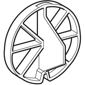 Riduttore di Flusso a Doppio Scarico per Bagno in Materiale ABS per Cisterne di Scarico in Hotel - Product Image 3