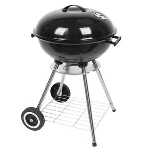 Disponibile Barbecue a Carbone con Rivestimento in Ceramica da 22 Pollici, Griglia Portatile da Esterno Stile Americano con Quattro Gambe Staccabili - Product Image 4
