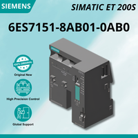 Modul CPU Siemens SIMATIC ET 200S IM151-8 PN/DP 6ES7151-8AB01-0AB0, Memori 192KB, Kontroler PLC PROFINET