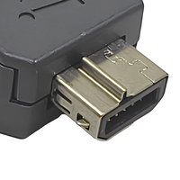 Arnés de Cableado Ethernet Industrial, Conjunto de Cables con Conector IX de 10 Pines, Blindado, para Conexión de Servidor e Inversor