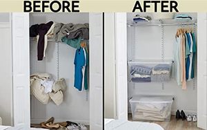 New Design 50L Injection-Molded <b>Rectangle</b> Clear Plastic Transparent Clothing Storage Box with Wheels - Product Image 3